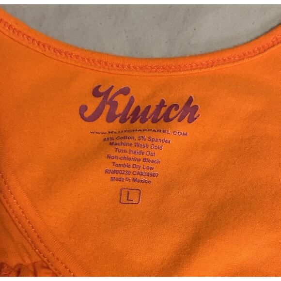 OSU Oklahoma State University Game Day Orange Dress Size Medium - Picture 6 of 8